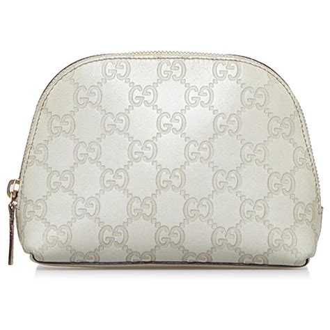 pochette gucci blanche